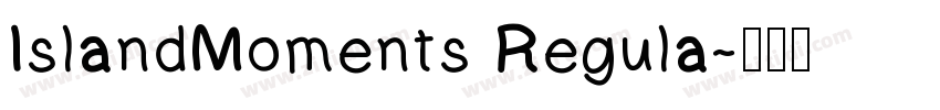 IslandMoments Regula字体转换